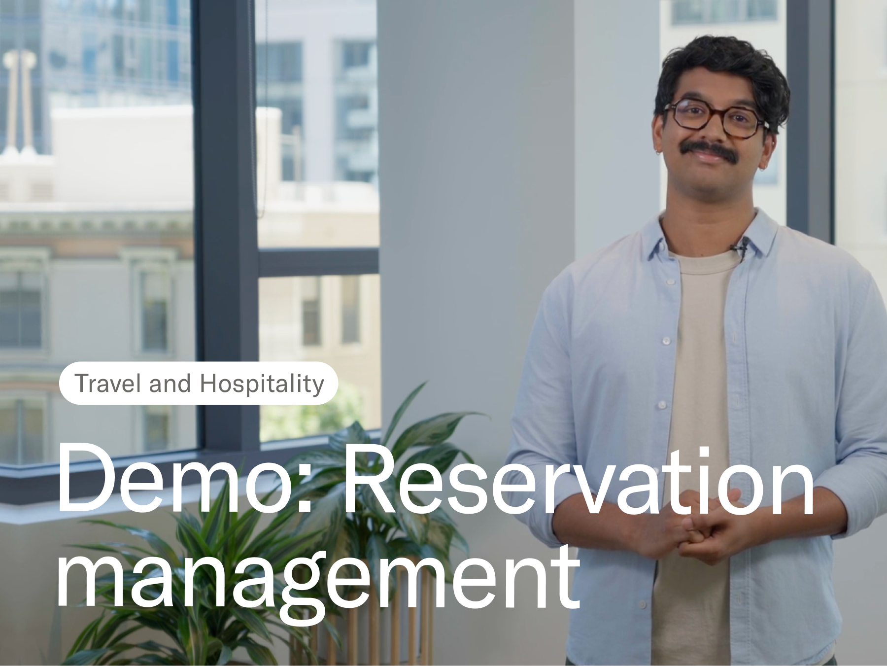 Travel and Hospitality - Demo: Reservation management