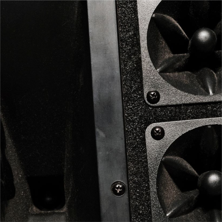 SiriusXM speakers close up