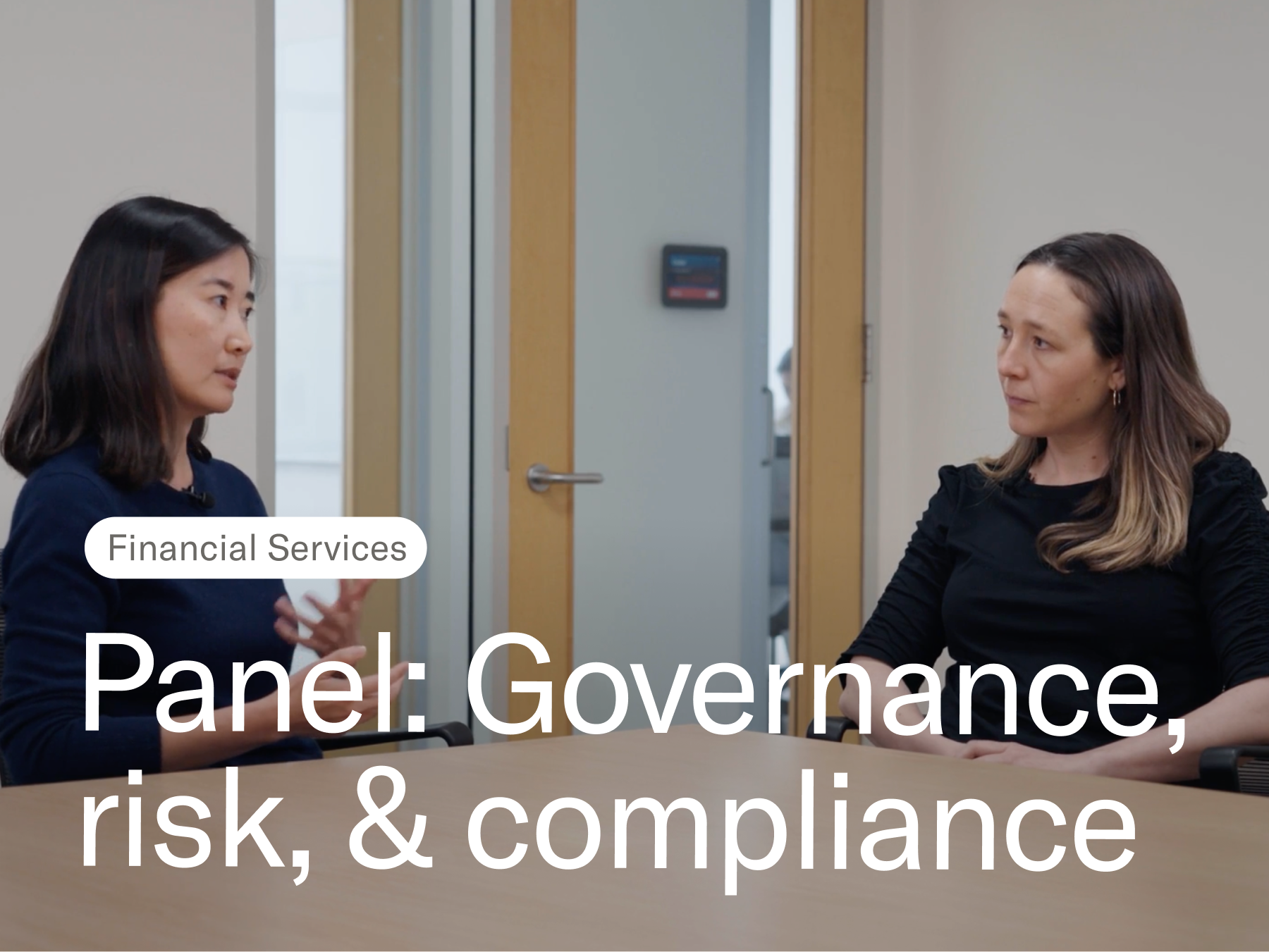 Financial Services Panel: Governance, Risk & Compliance