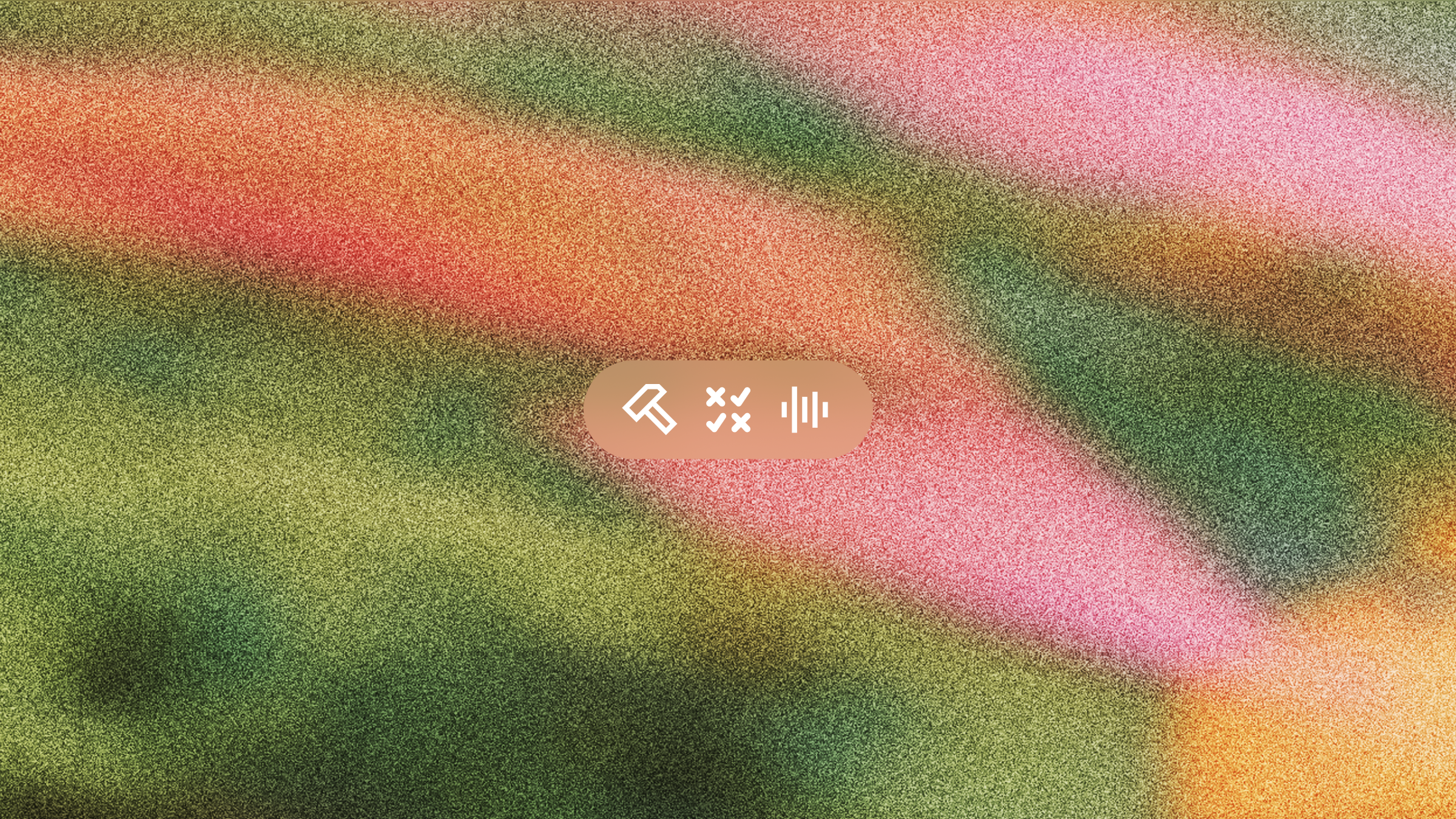 Gradient mixed colors, agent building icons