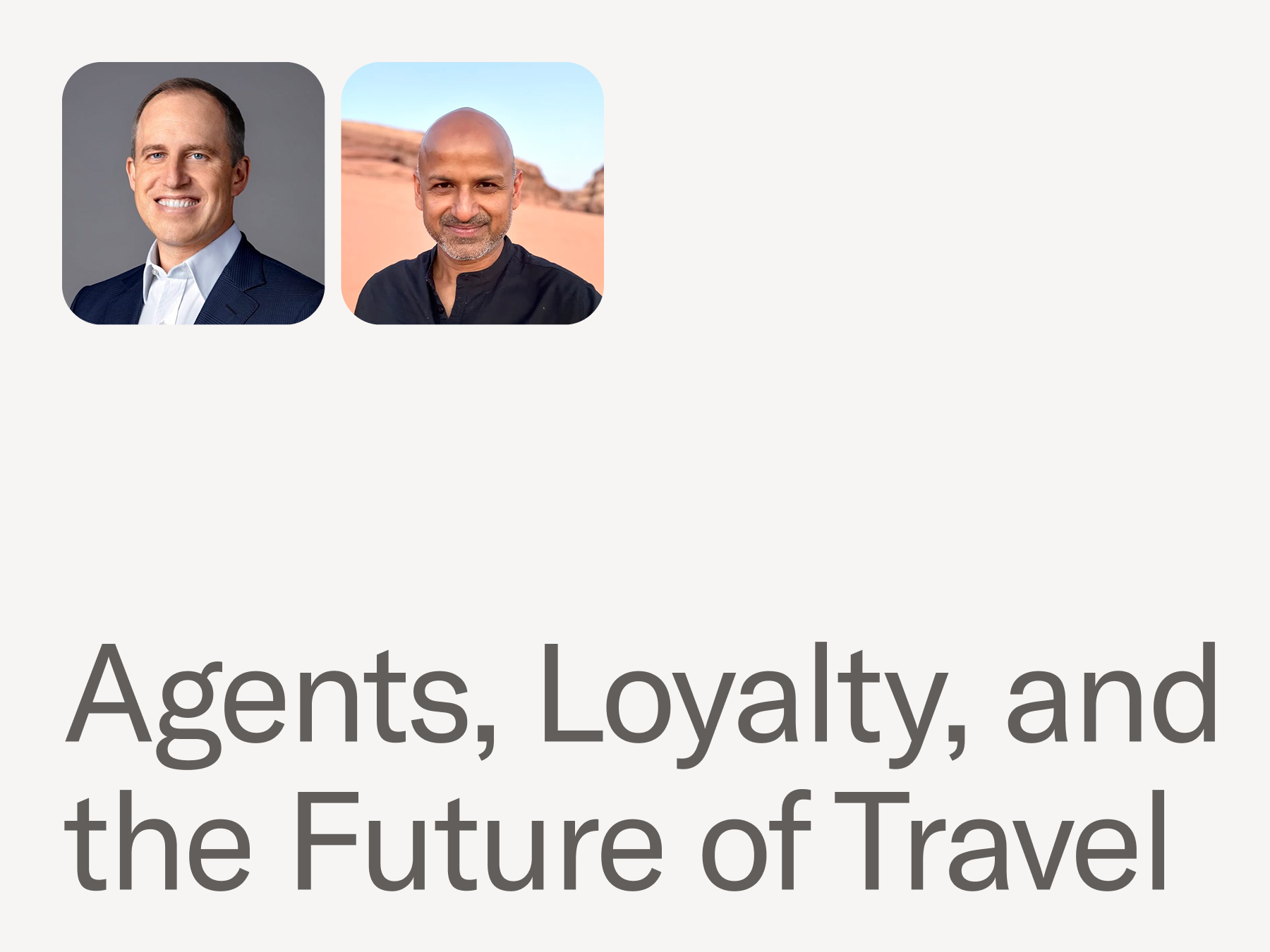 Bret Taylor, Co-founder of Sierra and Chairman of OpenAI, joins Skift CEO Rafat Ali at the Skift Global Forum to discuss AI and the future of travel.