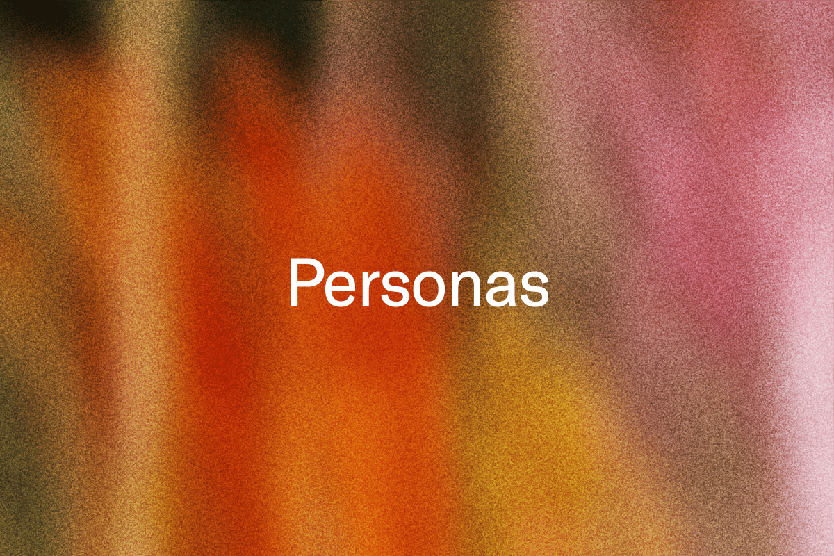Personas by sierra blog