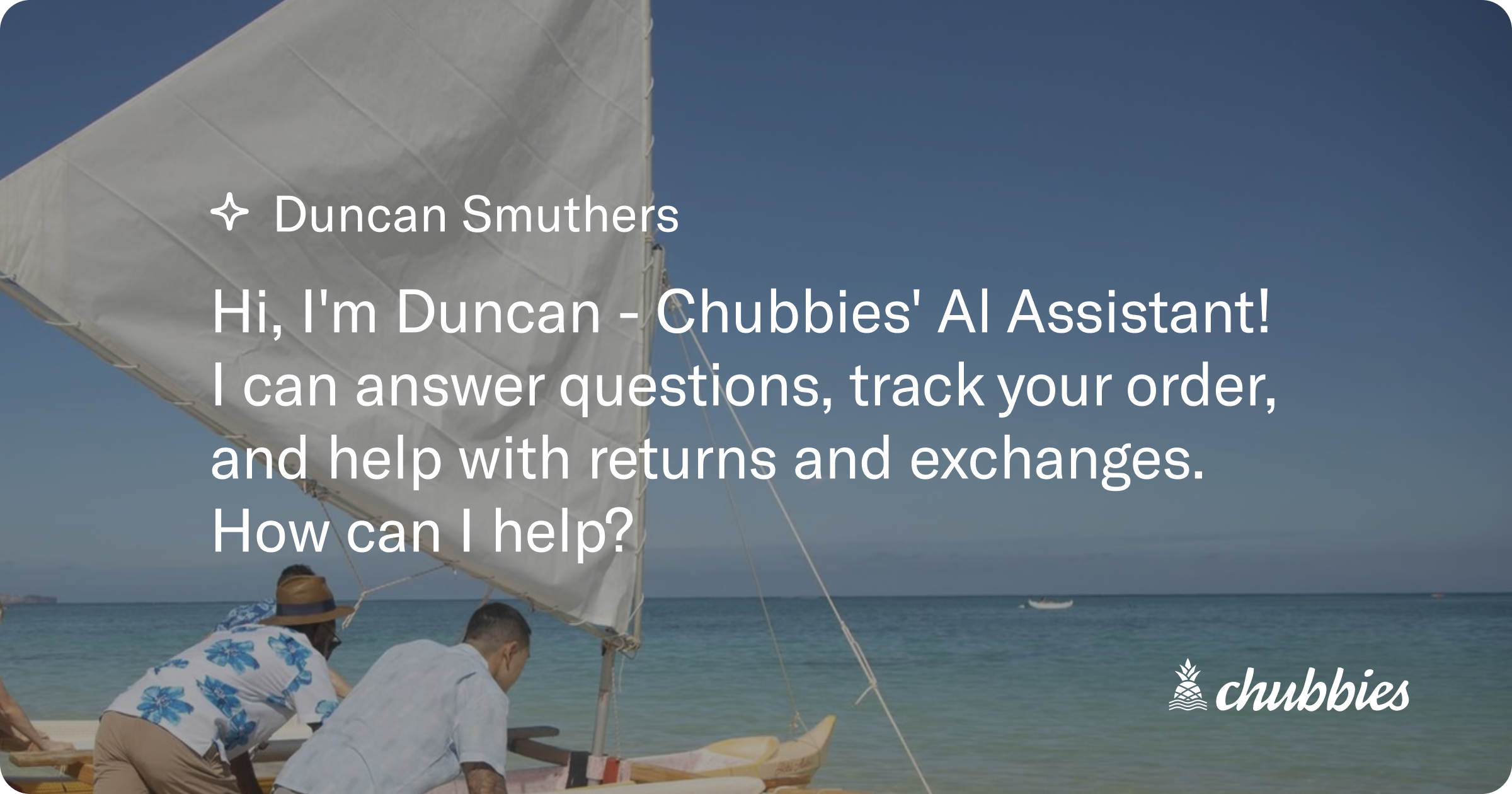Duncan from Chubbies