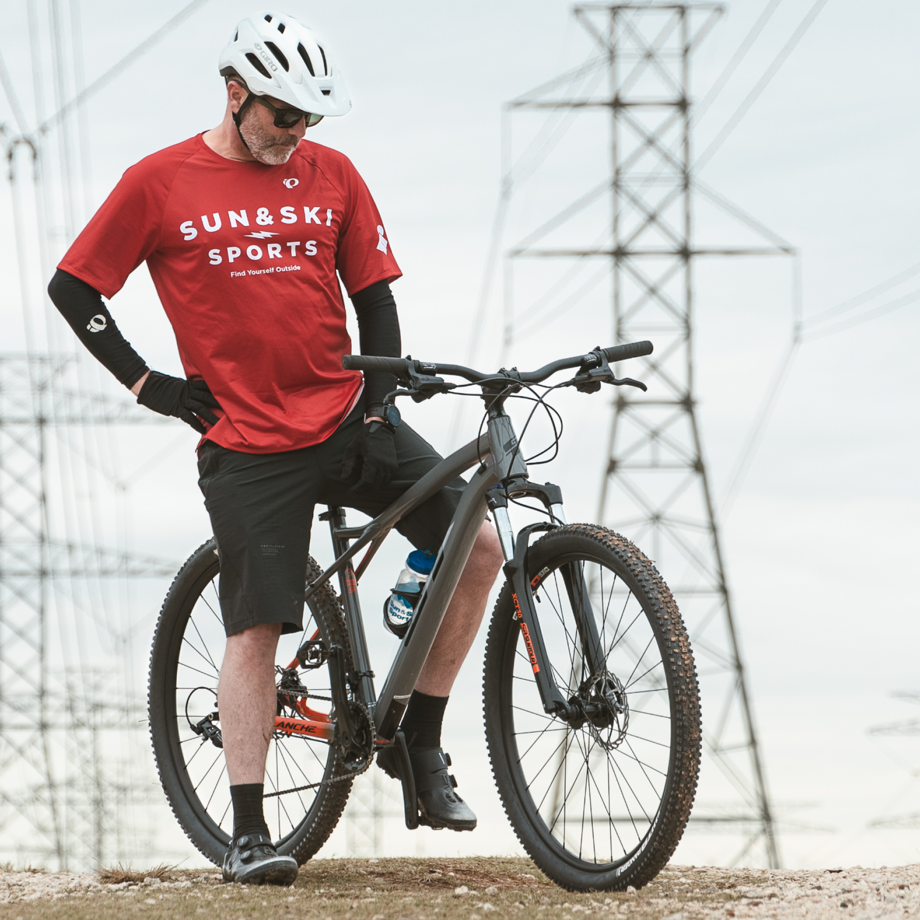 Sun & Ski Sports biker