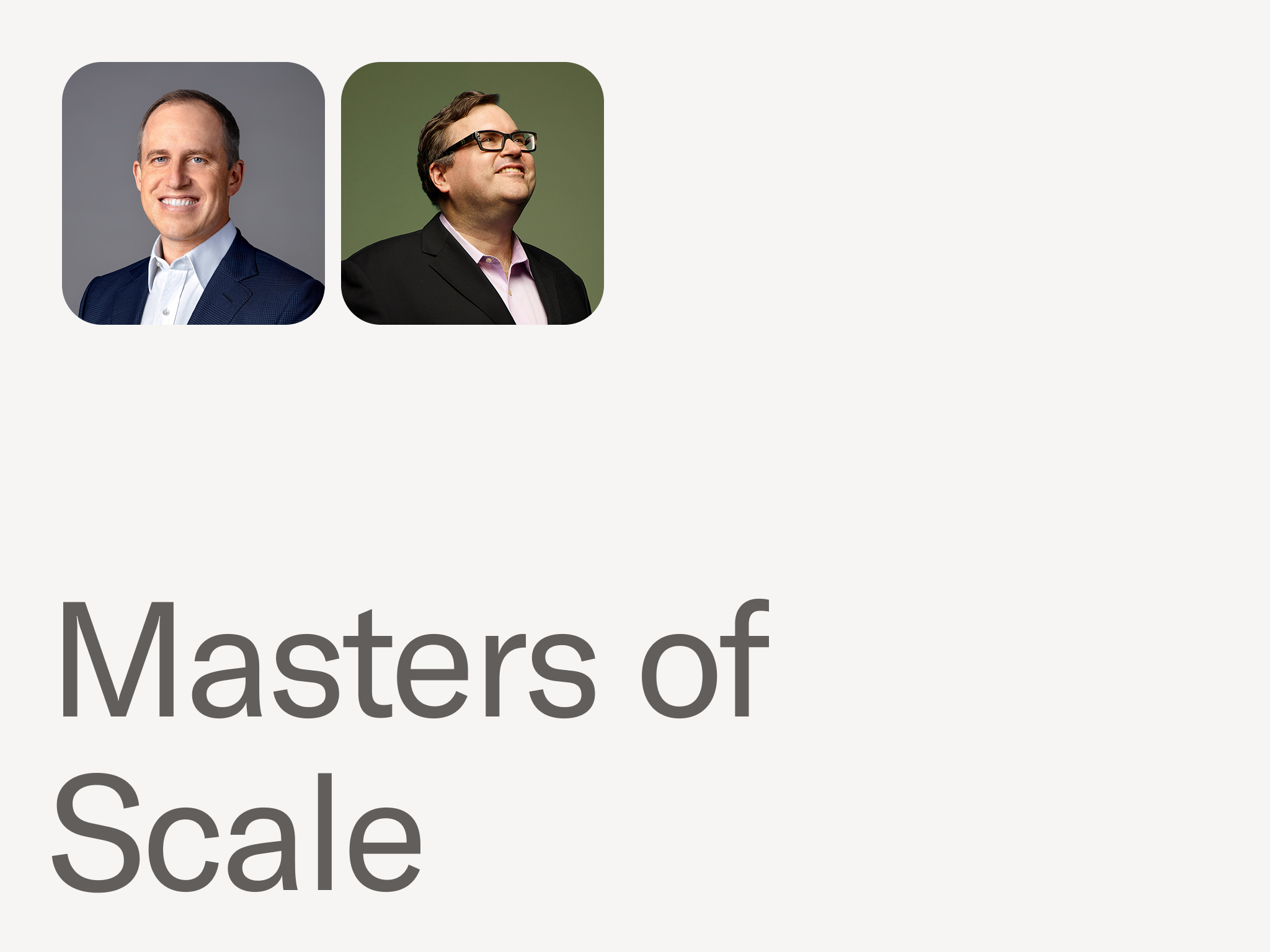 Masters of Scale